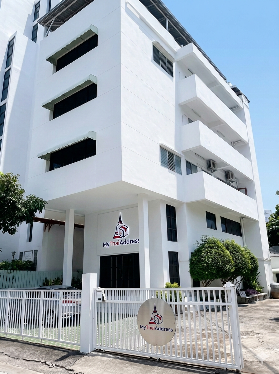 MyThaiAddress physical location in Bangkok with secure parcel and luggage storage